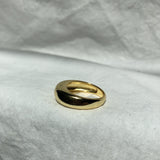 18k Gold classic dome ring